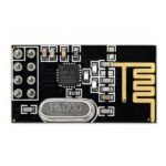 NRF24L01 wireless module 2.4GHz SPI GFSK PCB trace antenna top view