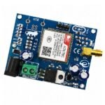 SIMCOM 7670C 4G LTE GSM Module TTL SMA antenna front view