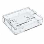 Uno R3 Case Enclosure Transparent Plastic Arduino front view