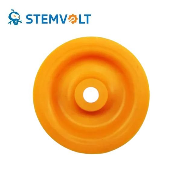 Plastic U-Grooved Pulley 50mm x 13mm – Stemvolt DIY Robotics Pulley