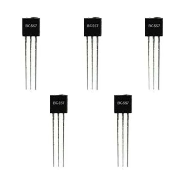 BC557 PNP Transistor (Pack of 5)