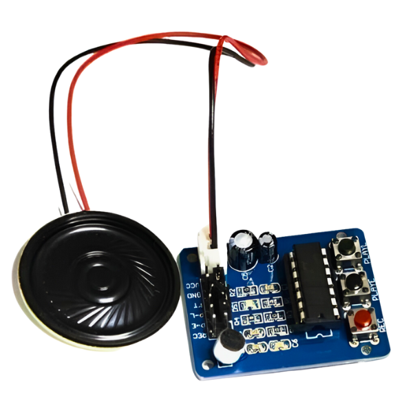 ISD1820 Recording Module Voice Board With On Board Mic and Loudspeaker