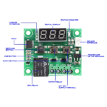 W1209 Digital Temperature Controller Thermostat Module