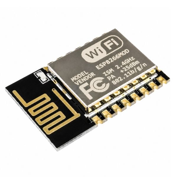 ESP8266 wifi module ESP-12E castellated pads antenna top view