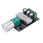 1203B PWM DC motor speed controller module supports 6V–28V input