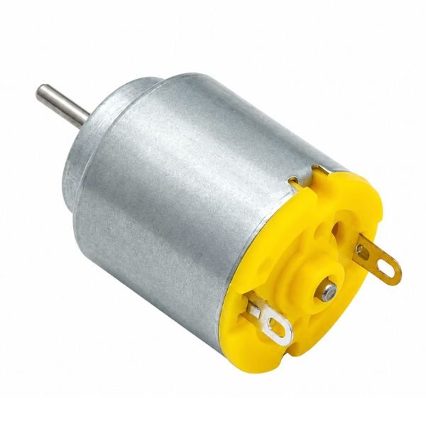 3V-6V DC Motor 22mm Diameter DIY Projects front view