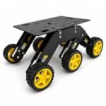 6 Wheel Tank DIY Robot Chassis Kit with BO Motor & Wheels - Image 4