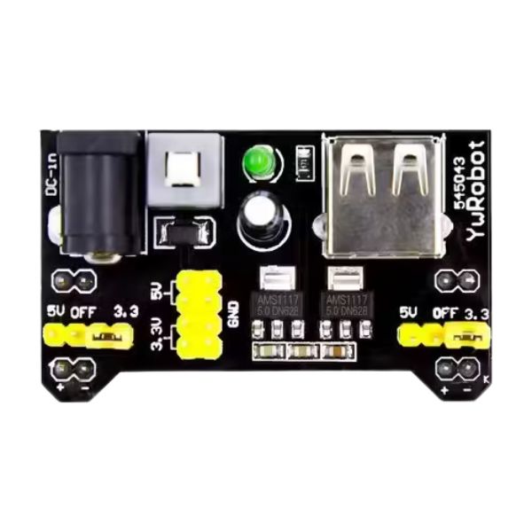 Breadboard Power Supply Module 3.3V-5V