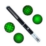 High-Power Green Laser Pointer Pen with 2 AA Batteries for presentations