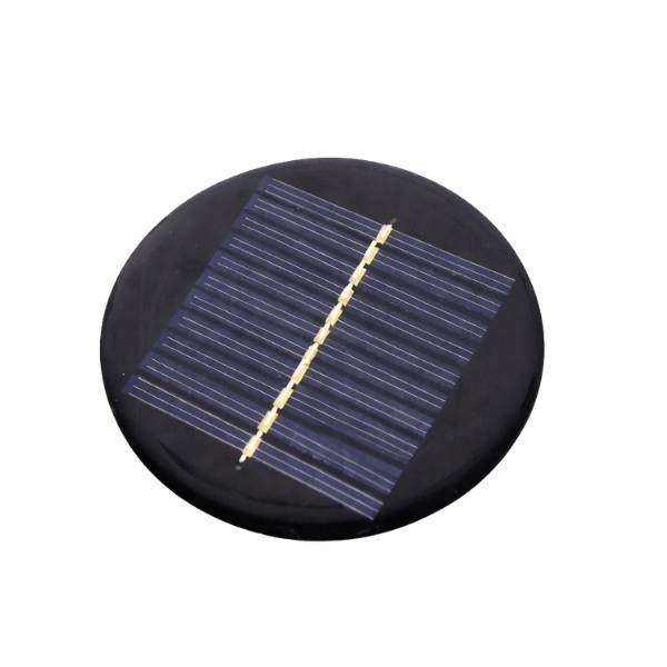 6V 80mA Mini Solar Panel Round (80mm) for Renewable Energy