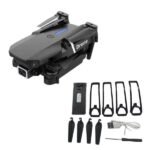 E88 Pro Dual Camera Drone Kit 1080p aerial shots outdoors