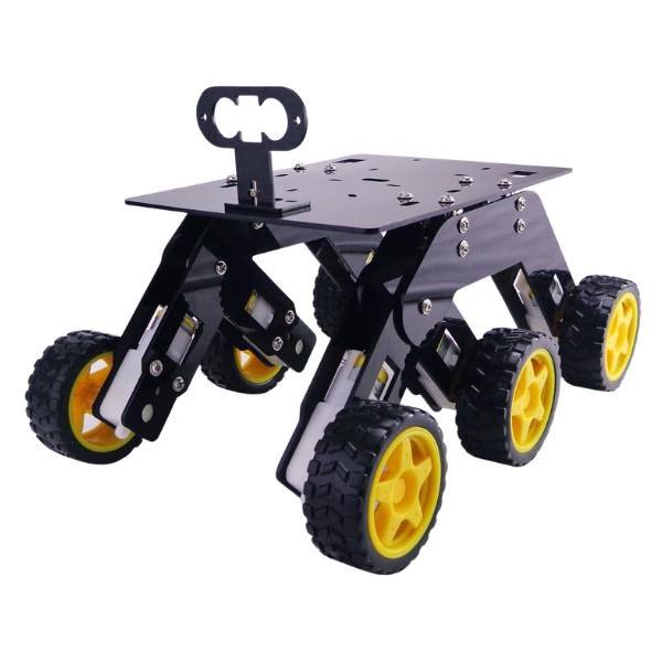 6 Wheel Tank DIY Robot Chassis Kit for robotics development