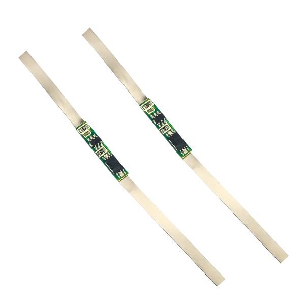 1S 2A lithium battery BMS with nickel strip for protection