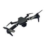 E88 Pro drone with dual camera capturing clear 1080p aerial shots outdoors.