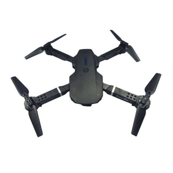 E88 Pro drone with dual camera capturing clear 1080p aerial shots outdoors.