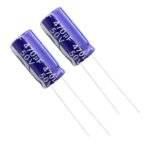 470µF 50V Electrolytic Capacitor for high-load applications