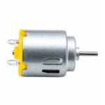 3V-6V DC Motor 22mm Diameter DIY Projects back view