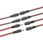 DC Jack Male-Female Pair Connector with Wire - Image 2