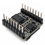 DF mini player pinout TF card slot wiring connection view