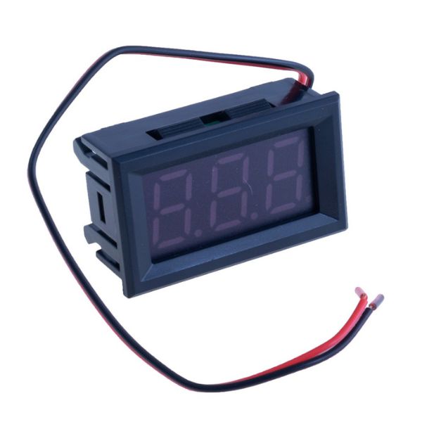 Built-in DC Voltmeter 4.5–36V Red LED Display (DVM-568P)