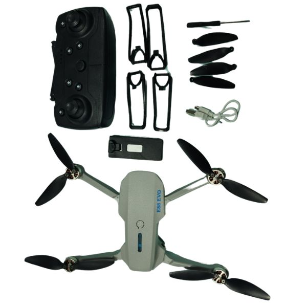 E88 Pro Drone kit with 1080p HD Dual Camera Brushless Motor