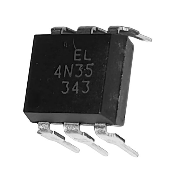 4N35 Optocoupler / Phototransistor IC – 6-Pin PDIP
