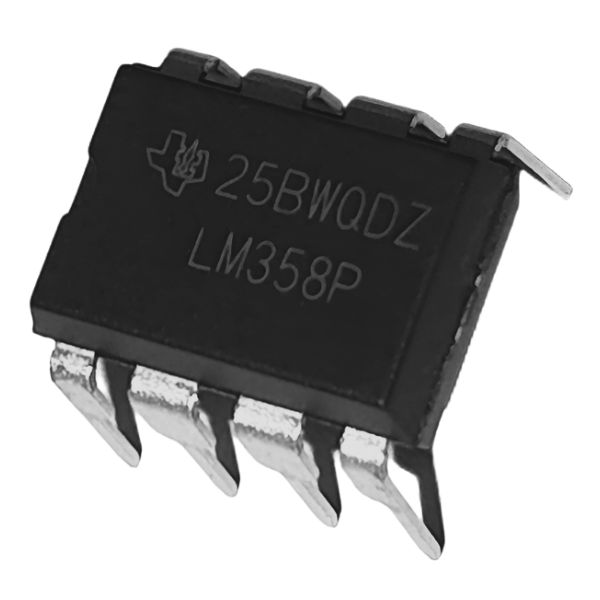 LM358P Dual Operational Amplifier – 8-Pin DIP