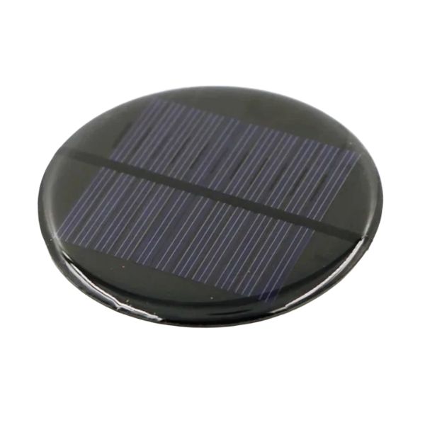 6V 80mA Mini Solar Panel Round (80mm) for DIY Project