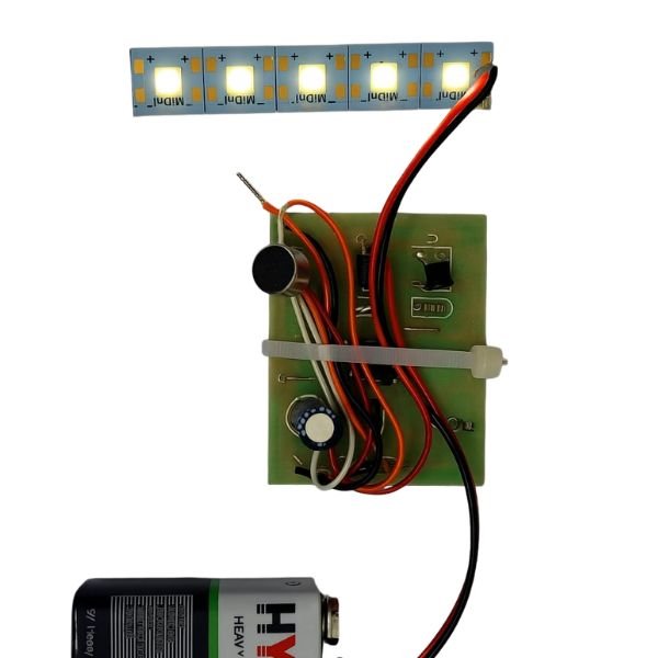 DIY Sound Activated Switch Kit – Clap Sensor Circuit Project