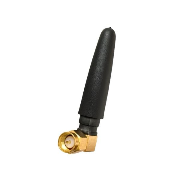 GSM Antenna – 2dBi Gain Rubber Duck with SMA Right Angle Connector
