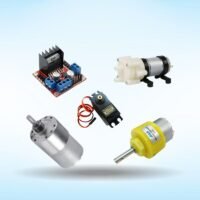 Motors and motor driver kits for Arduino robotics applications