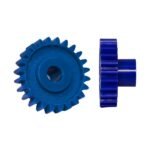 Plastic Spur Gear 27mm 24 Teeth for DIY Projects – Stemvolt Robotics Gear