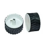 Robot Wheel 70 mm×40 mm for DC Gear Motor – high-grip wheel