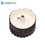 Robot Wheel 70 mm×40 mm for DC Gear Motor – high-grip wheel