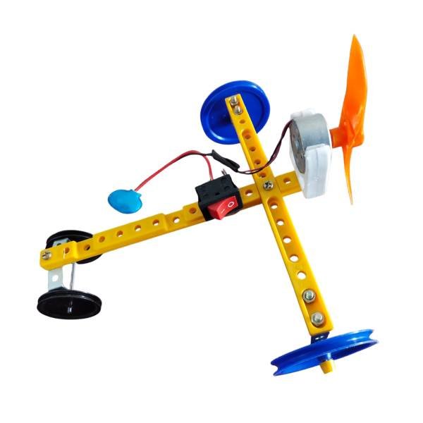 DIY Motorized Toy Aeroplane Kit for STEM learning