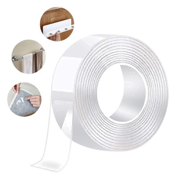 Nano Tape – Reusable, Removable & Washable Gel Adhesive Roll