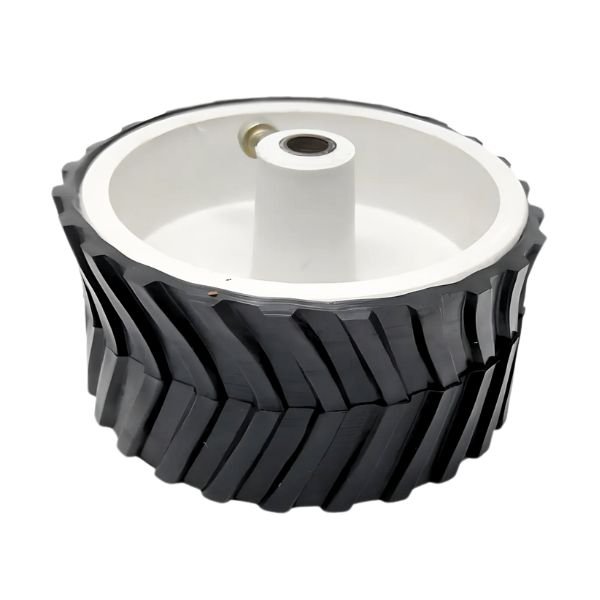 Robot Wheel – 7×4 cm for 6 mm Shaft Gear Motor (Single Piece)