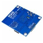 SIM800C GSM GPRS board showing TTL serial pins and power input pads on PCB