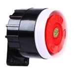 120dB 12V Red Alarm Siren – Plug-in Security System Projects - Image 3