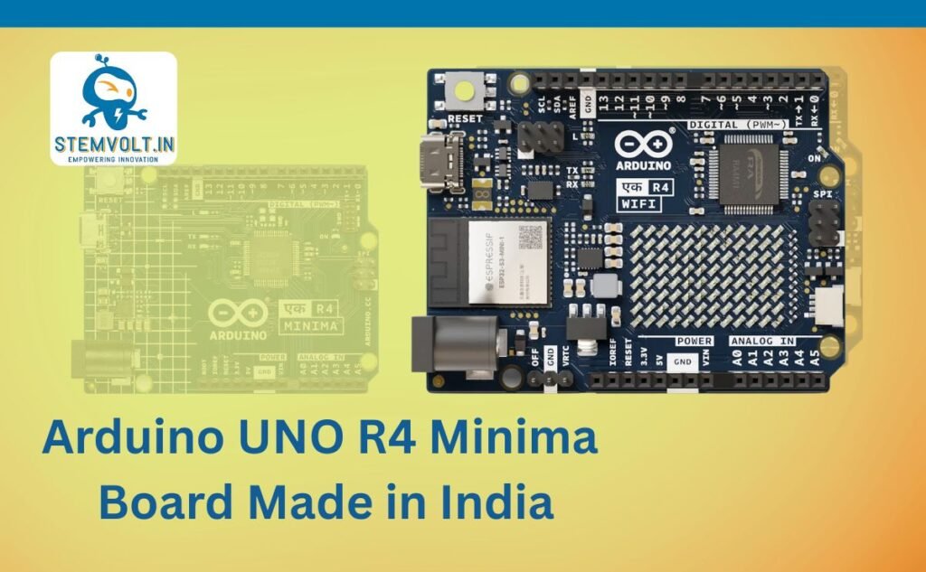 Arduino UNO R4 Minima & R4 WiFi – Made in India