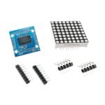 MAX7219 8x8 Red LED Dot Matrix Display Module for Aurdino