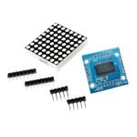 MAX7219 8x8 Red LED Dot Matrix Display Module for Aurdino