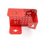 Metal Robot Chassis for 2 Motors – Durable Frame with Mounting Holes - Image 2