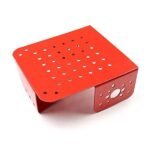 Metal Robot Chassis for 2 Motors – Durable Frame with Mounting Holes