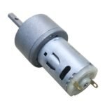 A-Grade 12V Johnson Gear Motor 300 RPM Side Shaft and high torque design