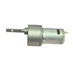 12V Johnson Gear Motor 300 RPM Side Shaft High Torque - A Grade - Image 3