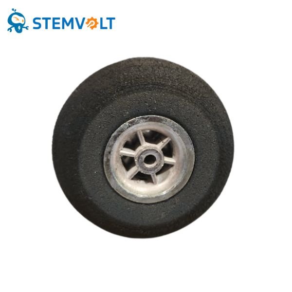Foam Wheel 48mm for aeromodelling, lightweight wheel for RC planes and DIY model projects
