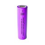 3.7V 2600mAh 18650 lithium rechargeable cell front view