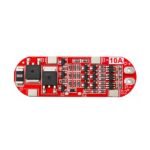 3s 10a bms 18650 lithium battery protection board front view