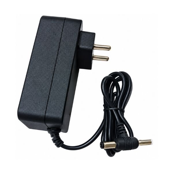 5V 1A power supply adapter ac to dc double pin front view